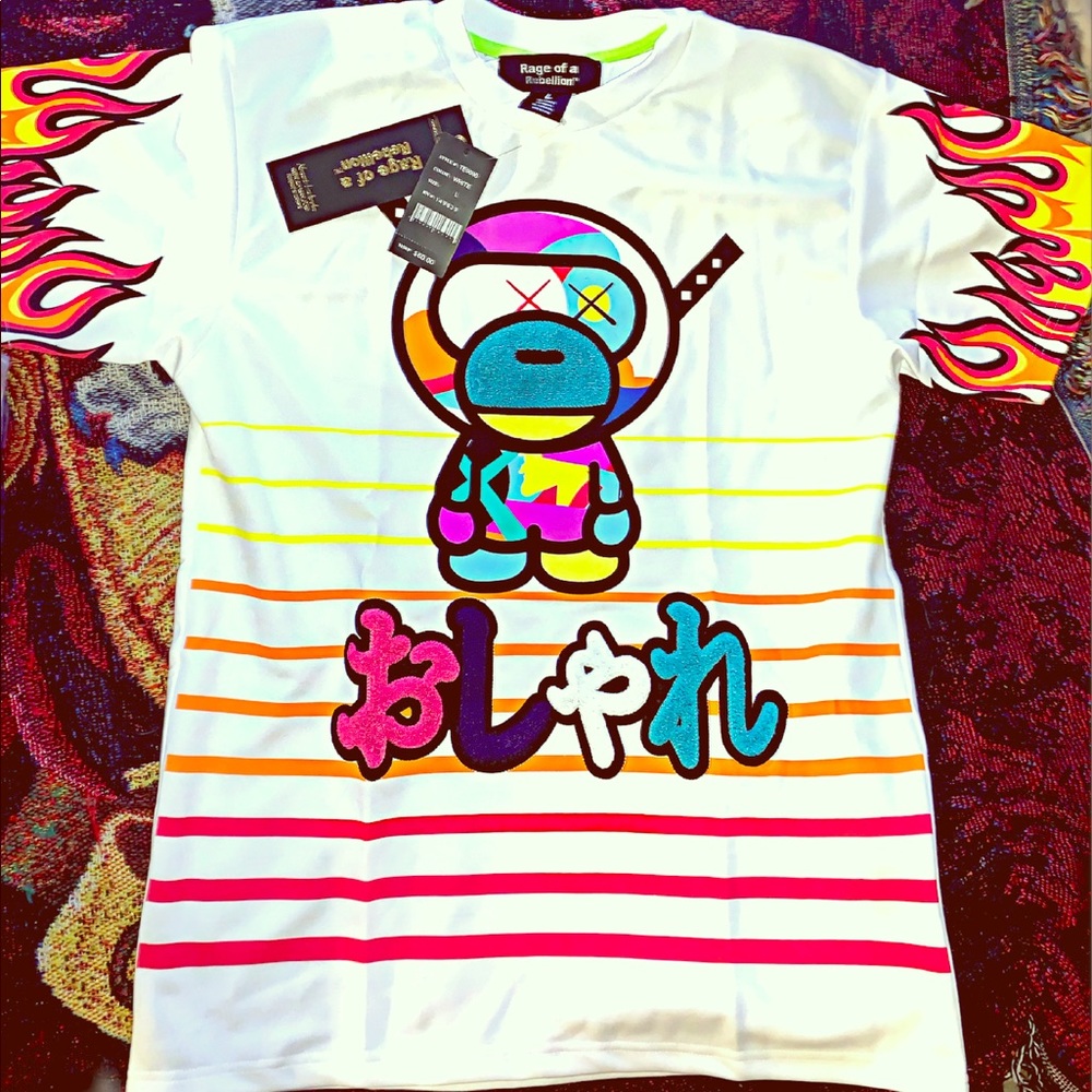 🆕🚹ROAR ‘Space Monkey’ T, Lg, Chenile Embroid🔥🔥